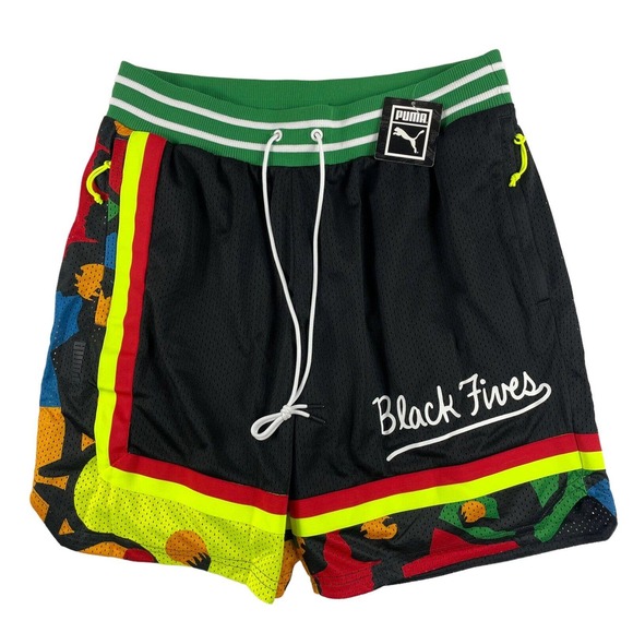 Puma drawstring shorts deals